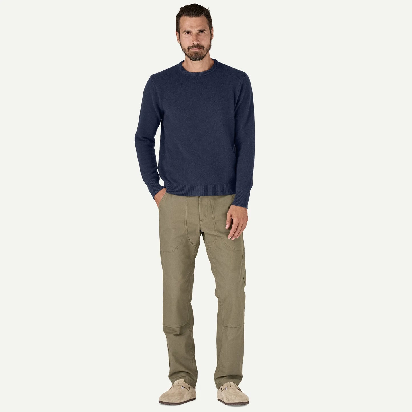 Men's Recycled Cashmere Crewneck Sweater - US 8515