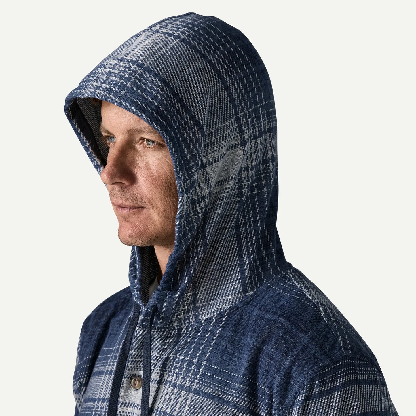 Men's Stretch Fjord Flannel Pullover Hoody - US 5139