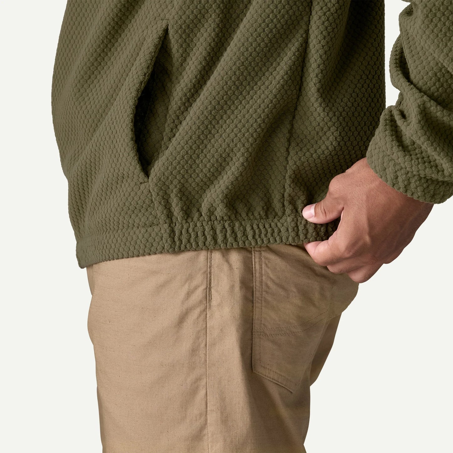 Men's Textured Fleece Hoody - US 6340