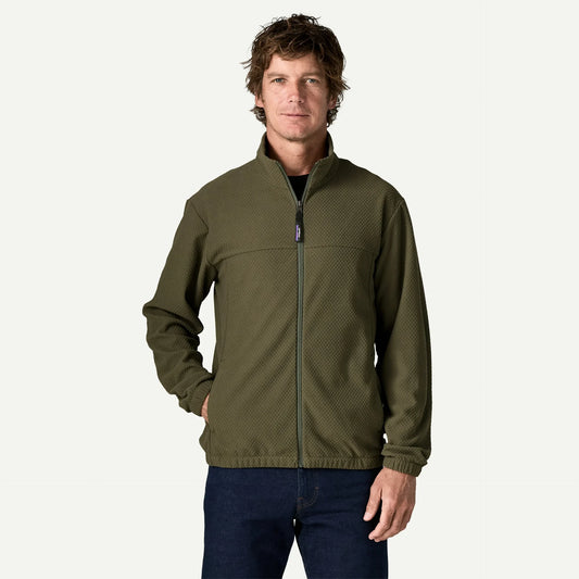 Men's Textured Fleece Jacket - US 4050