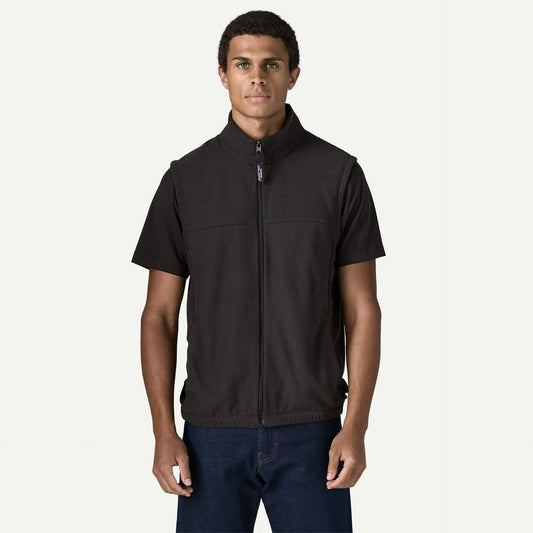 Men's Textured Fleece Vest - US 0199
