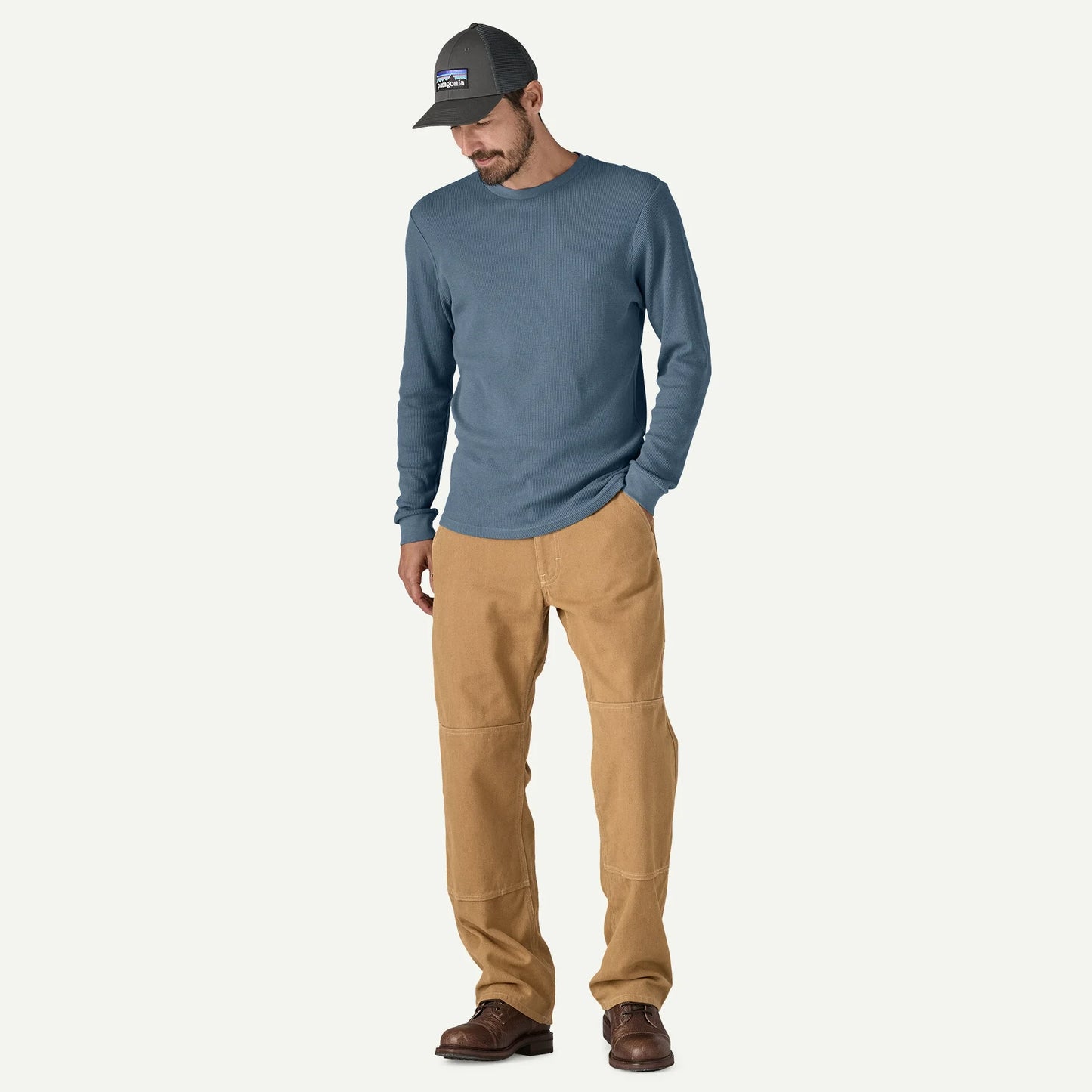 Men's Work Waffle Crewneck - US 1559