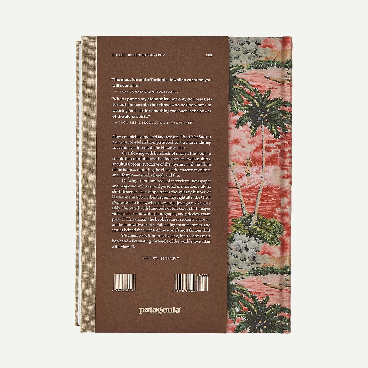 The Aloha Shirt: Spirit of the Islands, by Dale Hope (hardcover book) - US 8403