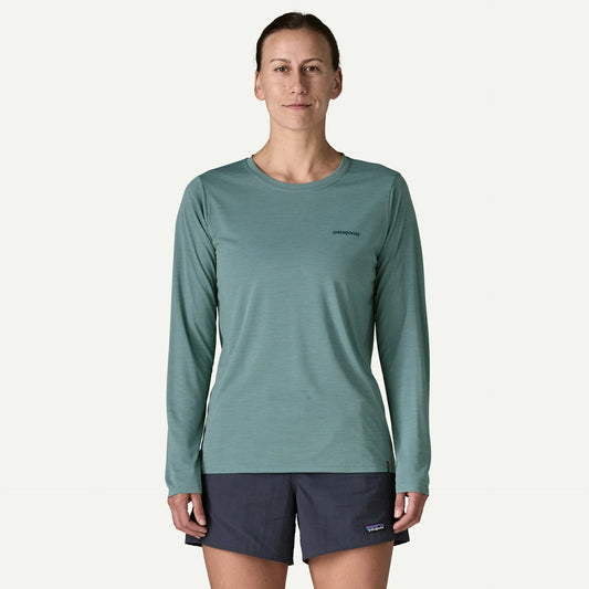 Women's Long-Sleeved Capilene® Cool Daily Shirt - Boardshort Logo - US 8772
