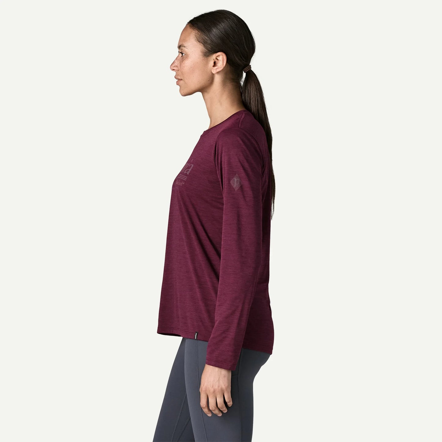 Women's Long-Sleeved Capilene® Cool Daily Shirt - Hut Tripper - US 5763
