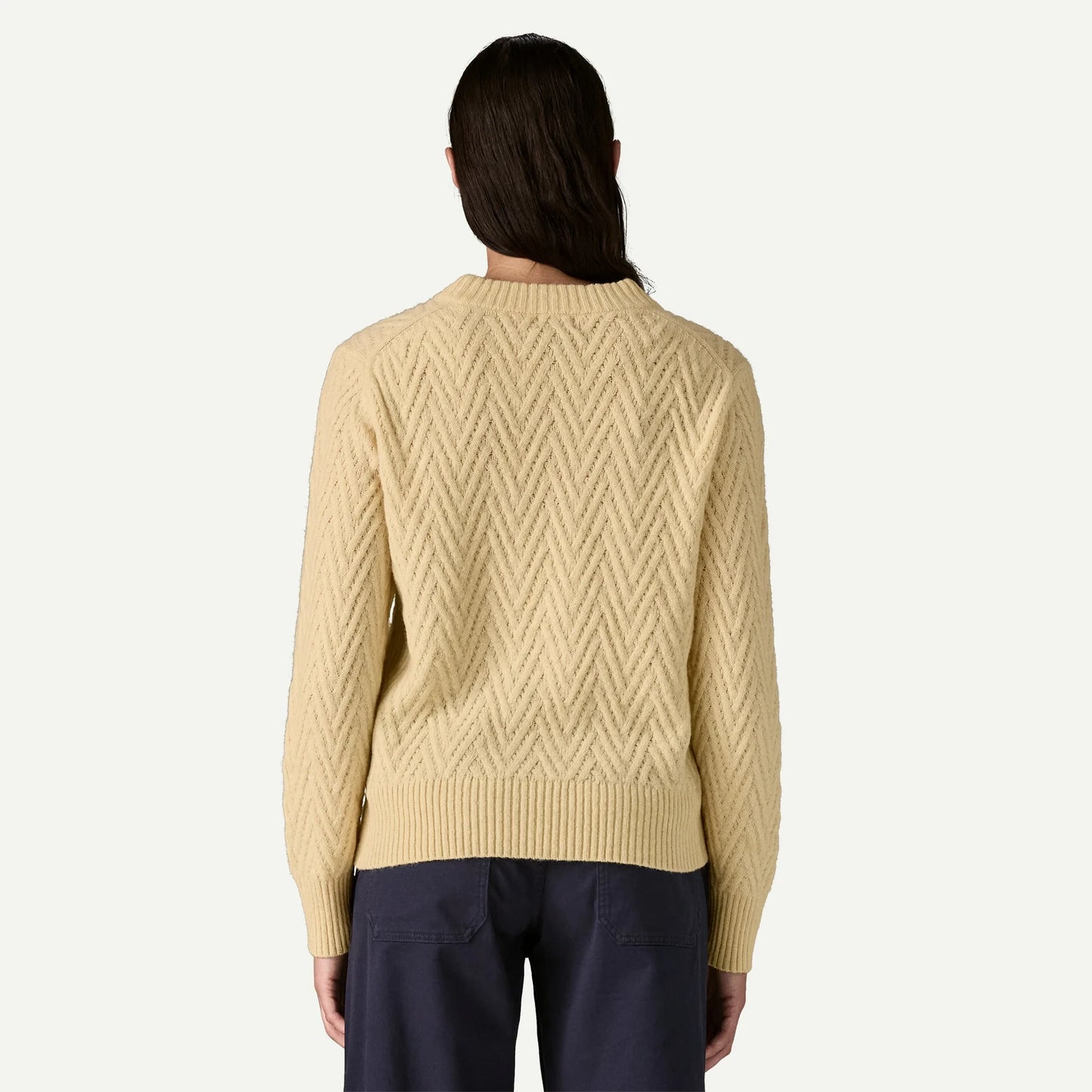 Women's Recycled Wool-Blend Crewneck Sweater - US 1434