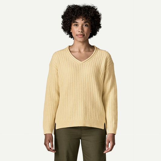 Women's Recycled Wool-Blend V-Neck Sweater - US 3265