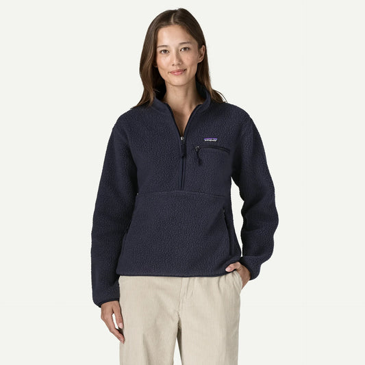 Women's Retro Pile Marsupial Fleece Pullover - US 8979