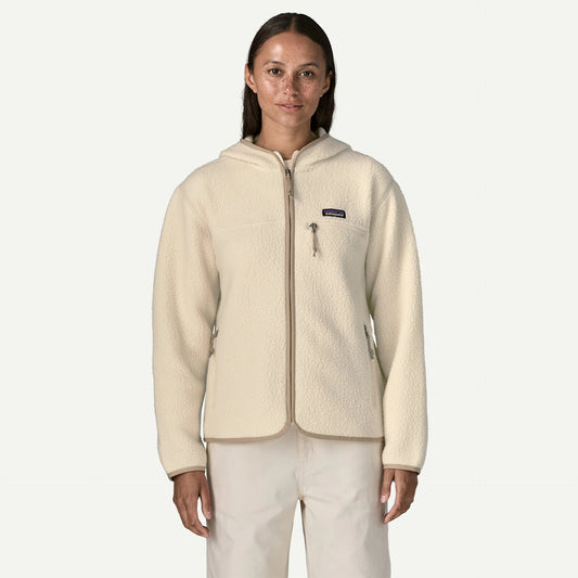 Women's Retro Pile Fleece Hoody - US 2751