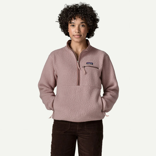 Women's Retro Pile Marsupial Fleece Pullover - US 5720
