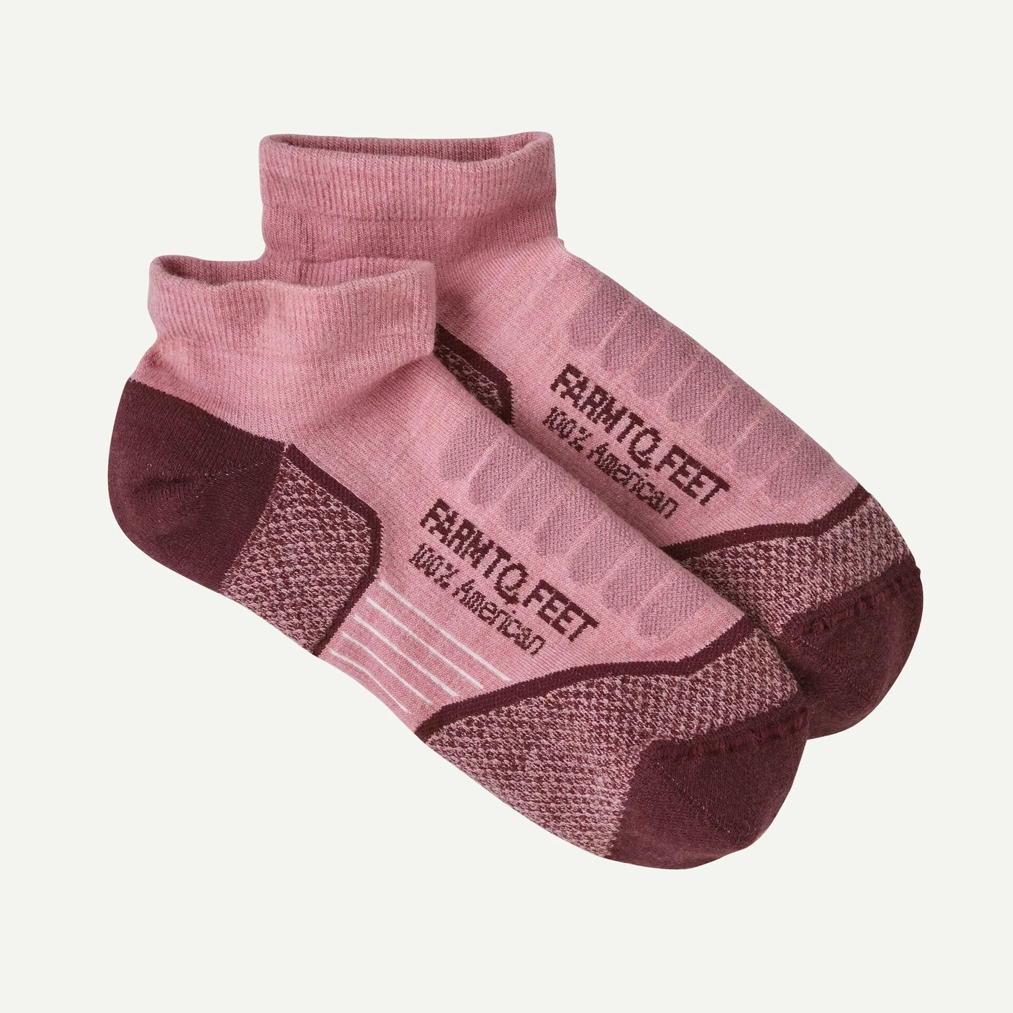 Farm to Feet® Damascus Light Targeted Cushion Low Socks - US 8166