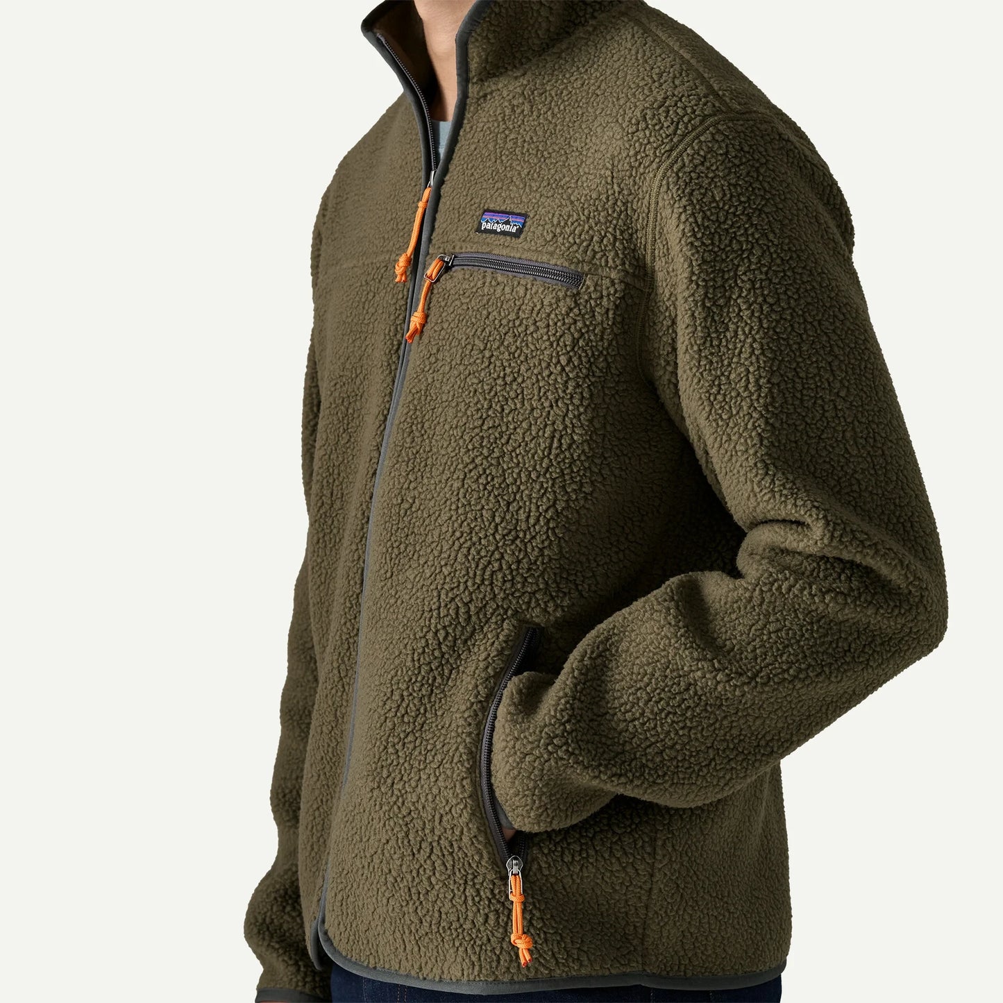 Men's Retro Pile Fleece Jacket - US 8195