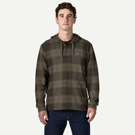 Men's Stretch Fjord Flannel Pullover Hoody - US 1711