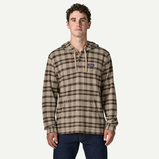 Men's Stretch Fjord Flannel Pullover Hoody - US 5139