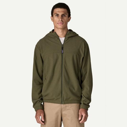 Men's Textured Fleece Hoody - US 1764