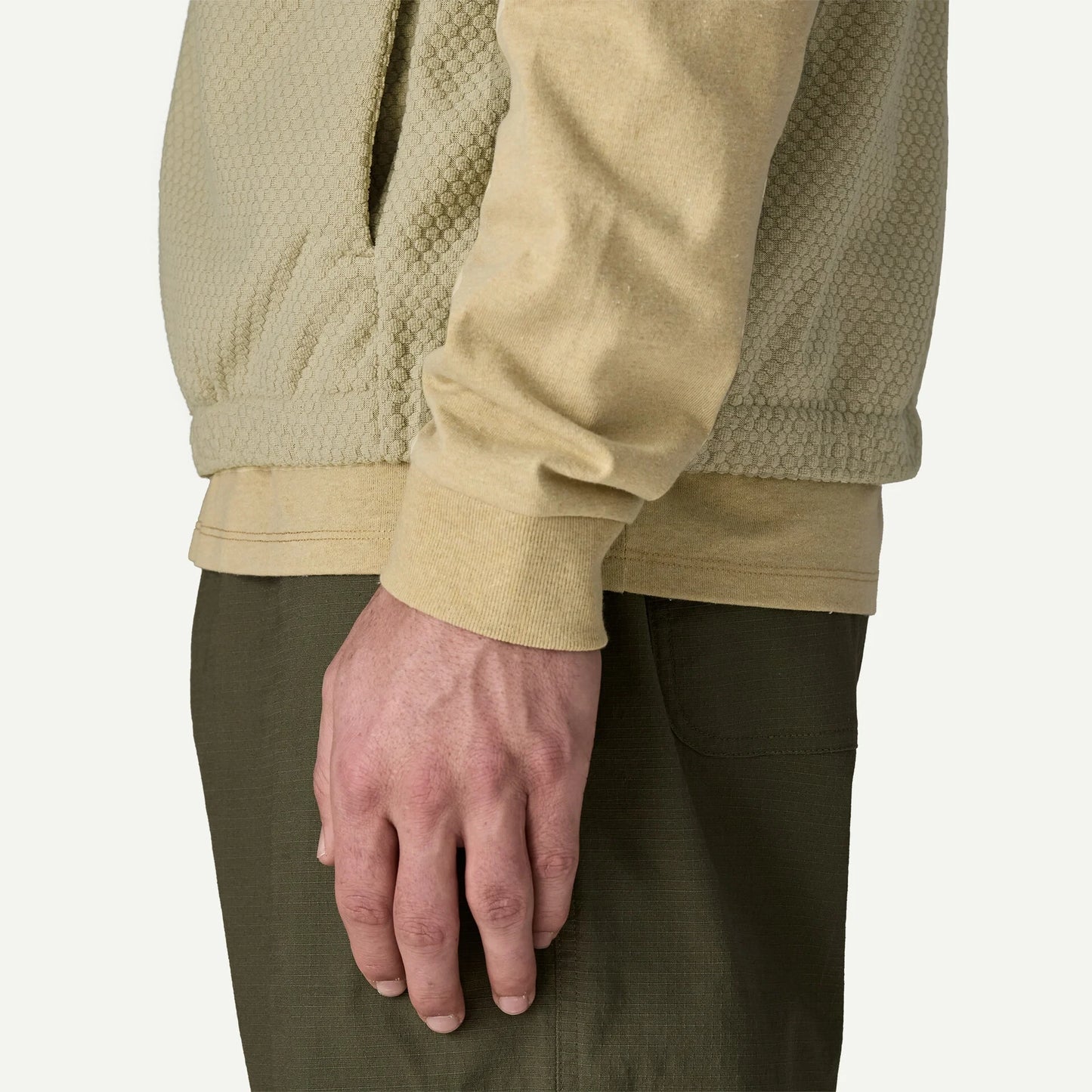 Men's Textured Fleece Vest - US 7430