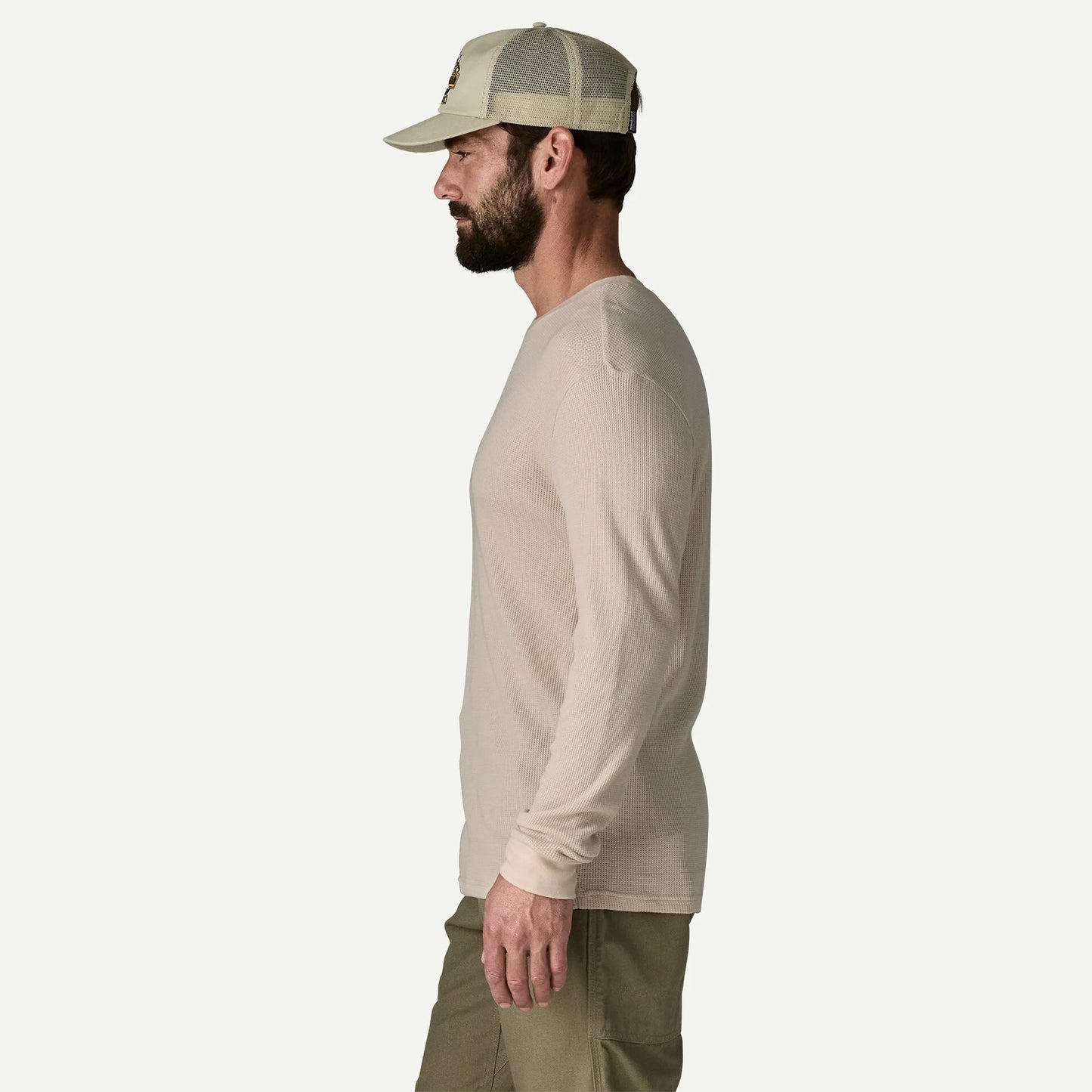 Men's Work Waffle Crewneck - US 6869