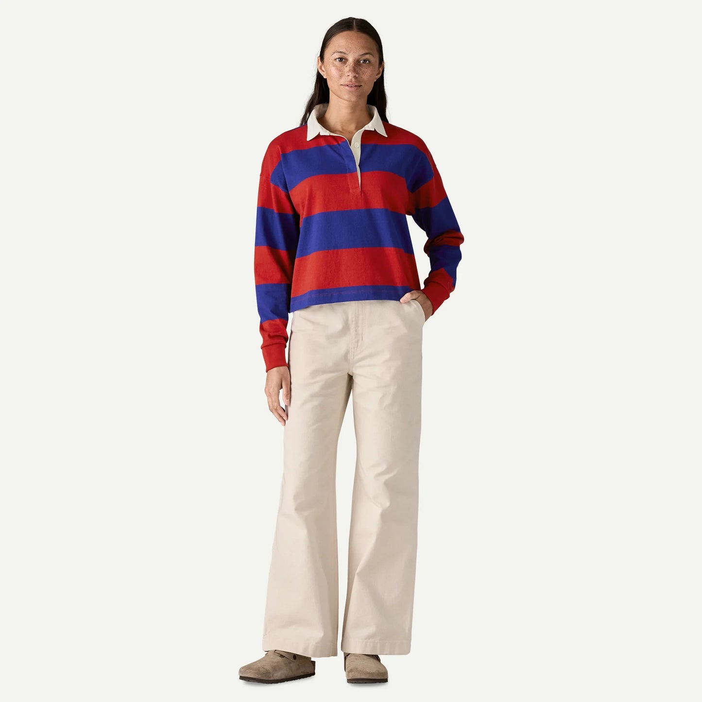 Women's Long-Sleeved Rugby Shirt - US 3653