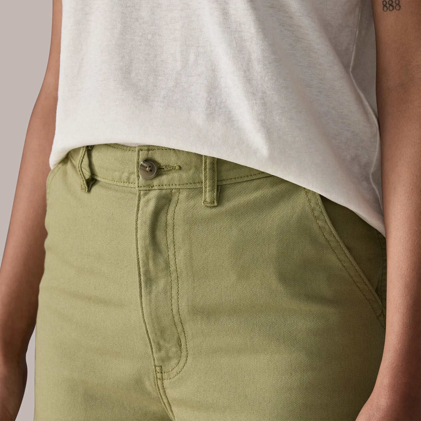 Women's Point Reyes Canvas Wide-Leg Pants - US 6217
