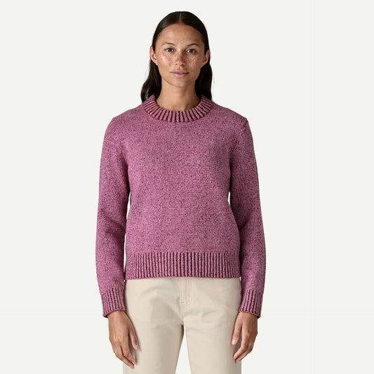 Women's Recycled Wool-Blend Crewneck Sweater - US 4536
