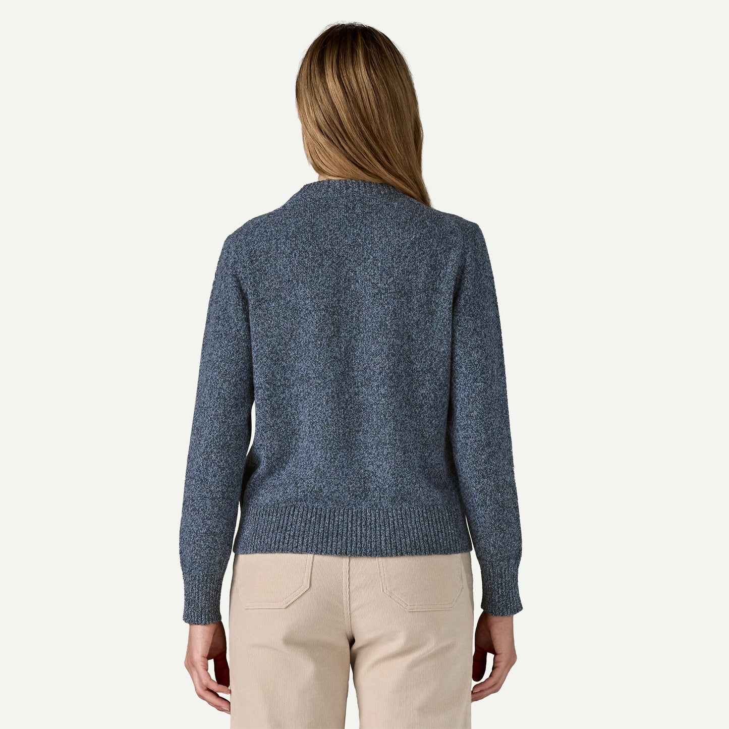 Women's Recycled Wool-Blend Crewneck Sweater - US 1574