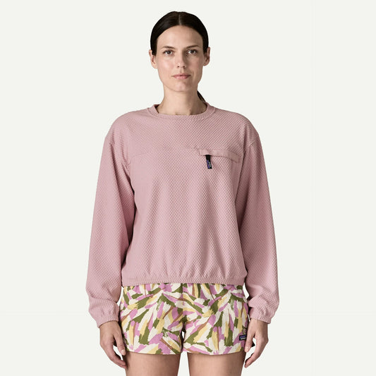 Women's Textured Fleece Crewneck - US 4899