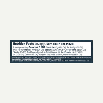 Lemon Herb Mussels - US 8307