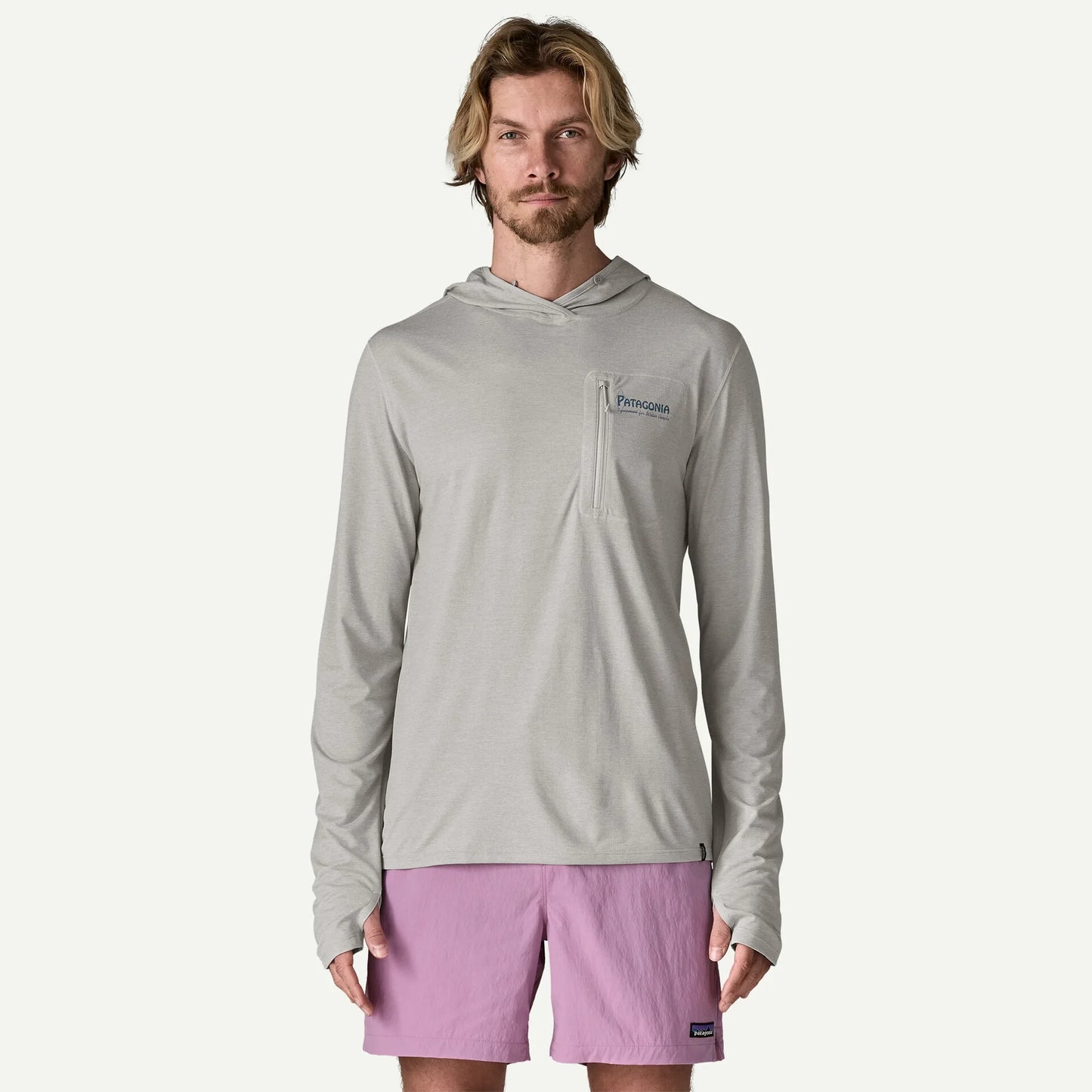 Men's Capilene® Cool Sun Hoody - Water People Banner - US 1237