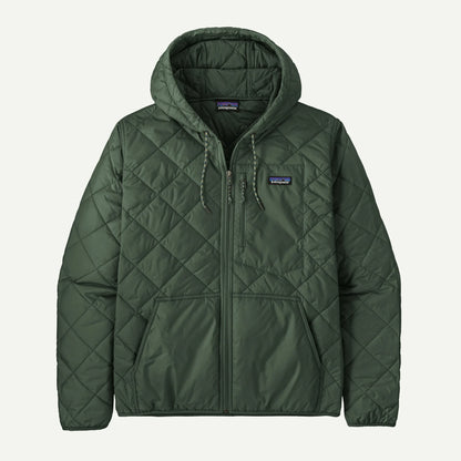 Men's Diamond Quilted Bomber Hoody - US 1086