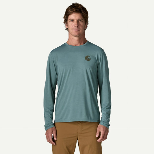 Men's Long-Sleeved Capilene® Cool Daily Shirt - Pass It Around - US 1031