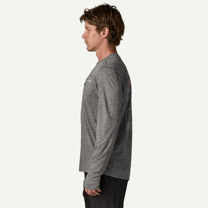Men's Long-Sleeved Capilene® Cool Sun Shirt - Peak Visions - US 6904