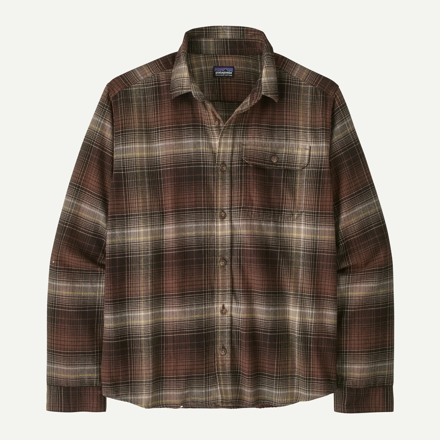 Men's Long-Sleeved Lightweight Fjord Flannel Shirt - US 6928