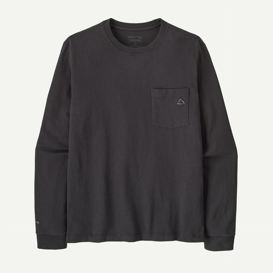 Men's Long-Sleeved Midweight Fitz Roy Massif Pocket Tee - US 8736