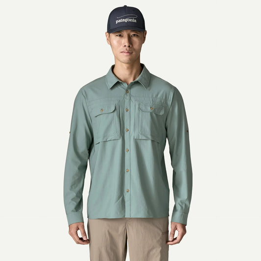 Men's Long-Sleeved Self-Guided Sun Shirt - US 8565