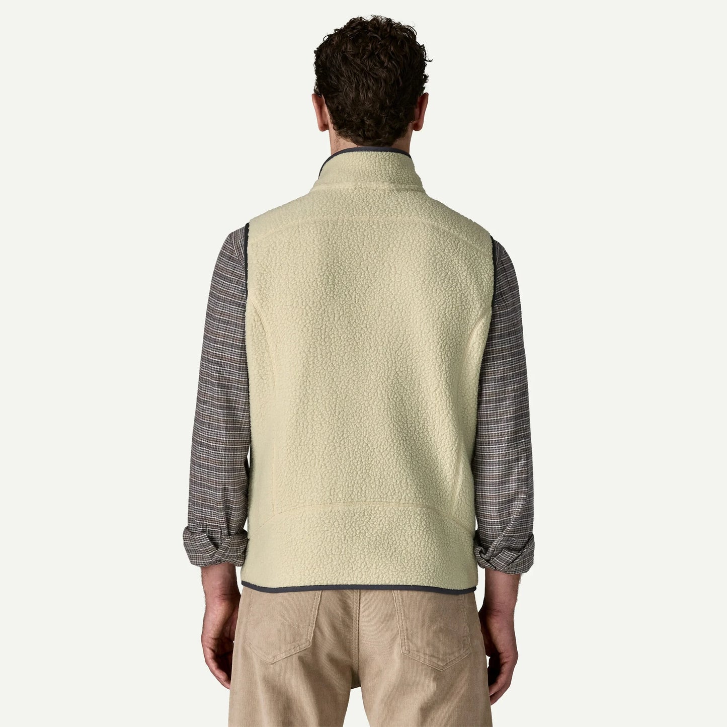 Men's Retro Pile Fleece Vest - US 9719