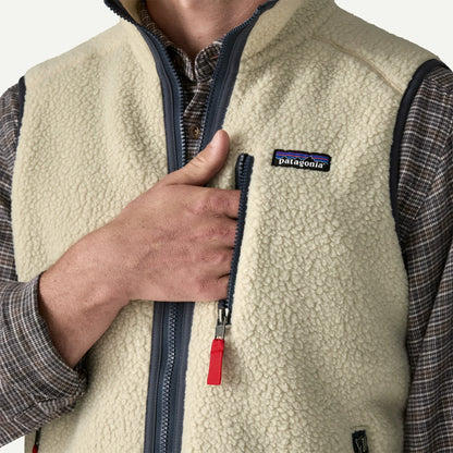 Men's Retro Pile Fleece Vest - US 2796