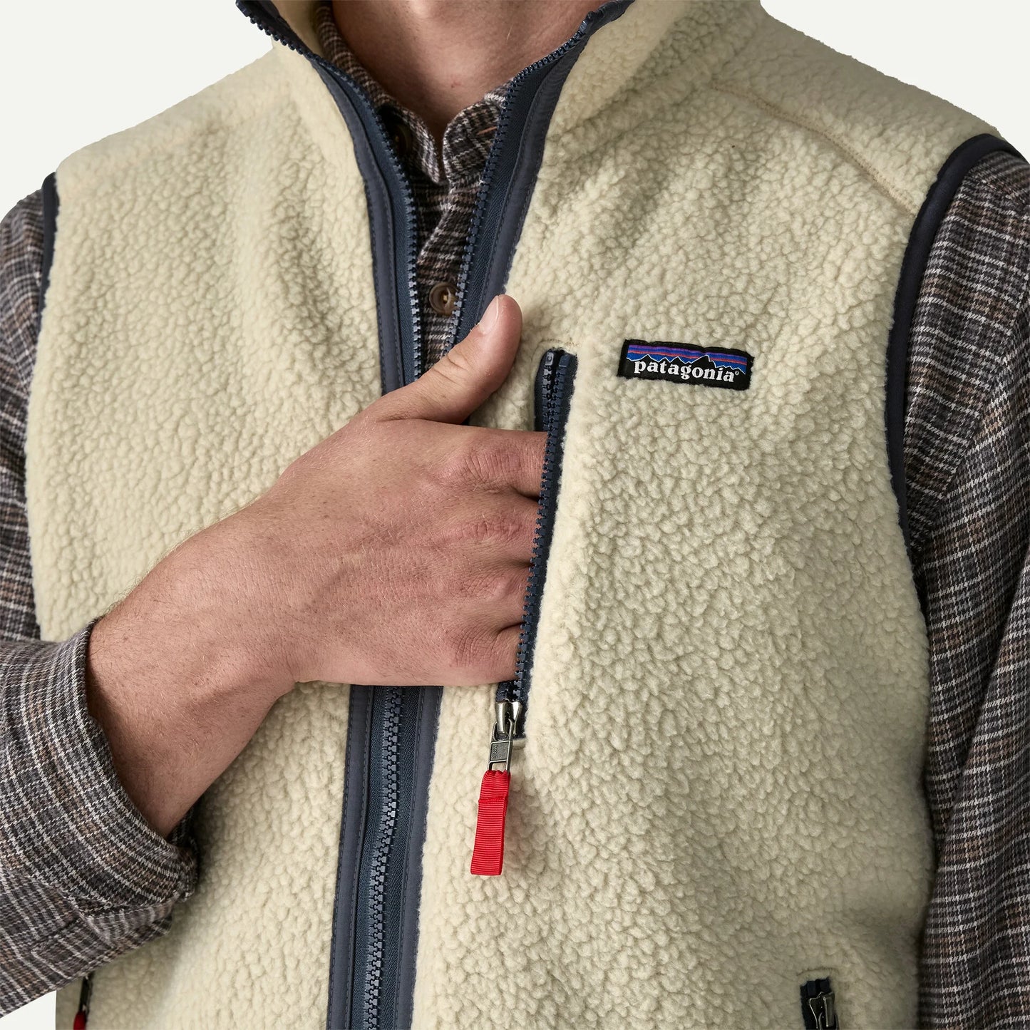 Men's Retro Pile Fleece Vest - US 1665