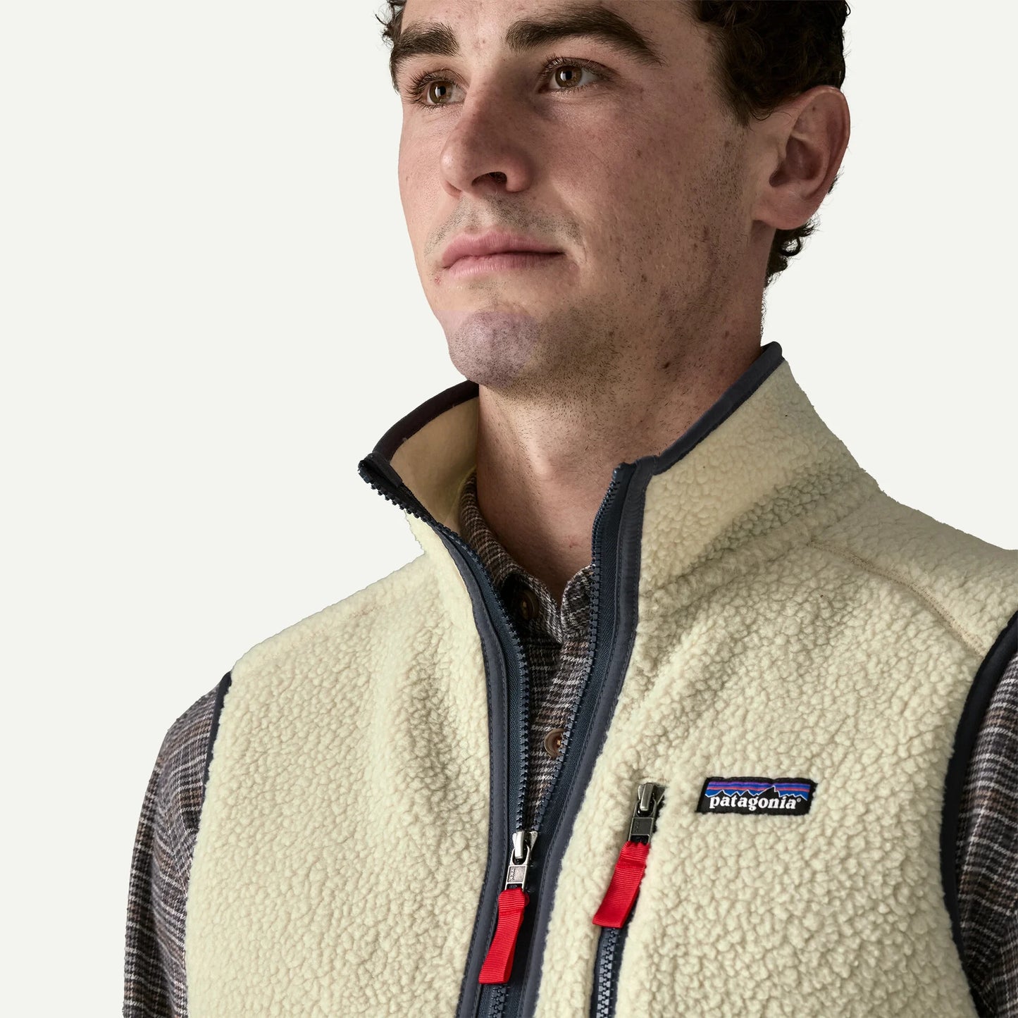 Men's Retro Pile Fleece Vest - US 7216