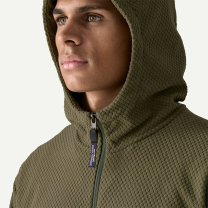Men's Textured Fleece Hoody - US 1039