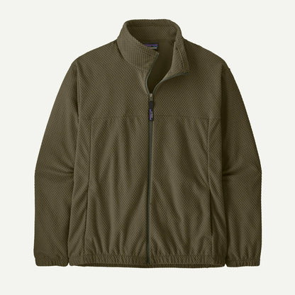 Men's Textured Fleece Jacket - US 4065