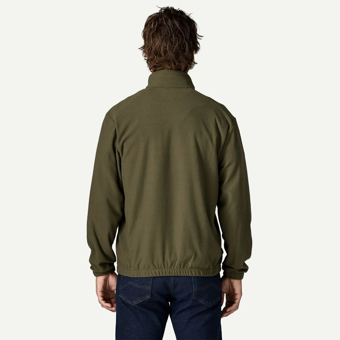 Men's Textured Fleece Jacket - US 4050
