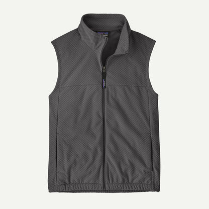 Men's Textured Fleece Vest - US 5981