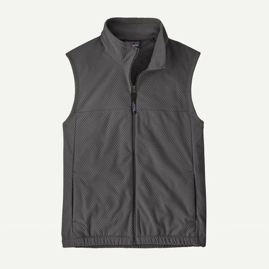 Men's Textured Fleece Vest - US 5981