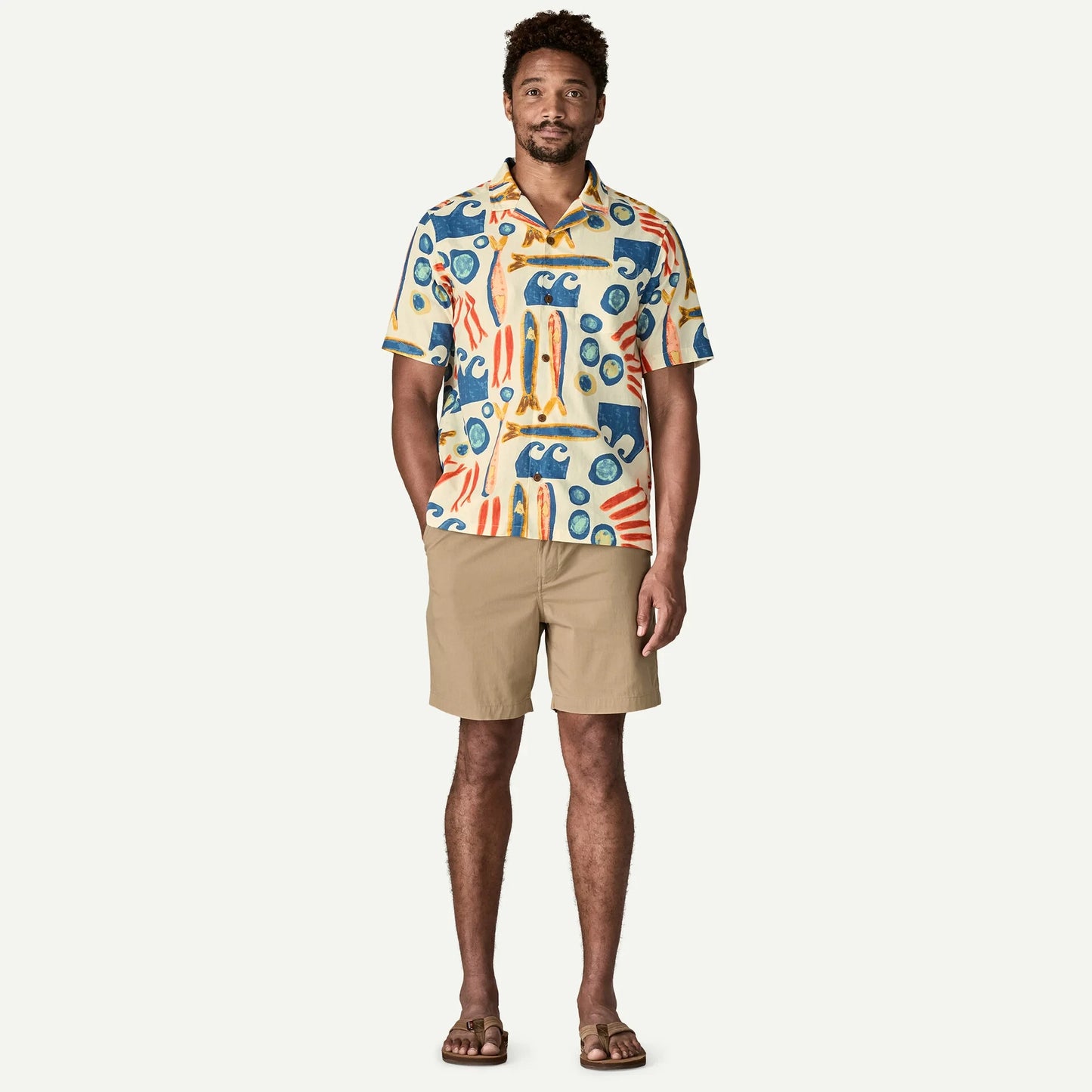 Men's Tidal Threads Camp Shirt - US 8116