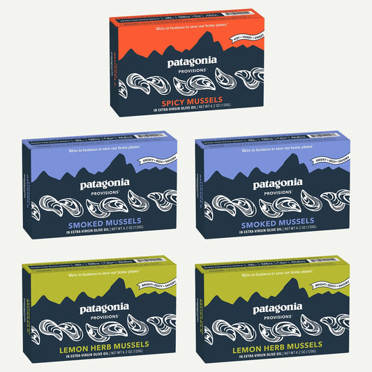 Tinned Mussels Variety Pack - US 0672