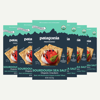 Organic Sourdough Sea Salt Crackers - US 4616