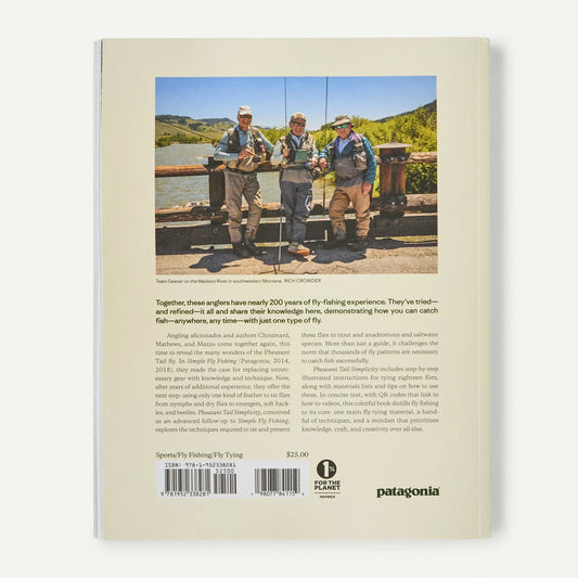 "Pheasant Tail Simplicity: Recipes and Techniques for Successful Fly Fishing" (by Yvon Chouinard, Craig Mathews, and Mauro Mazzo) - US 5664