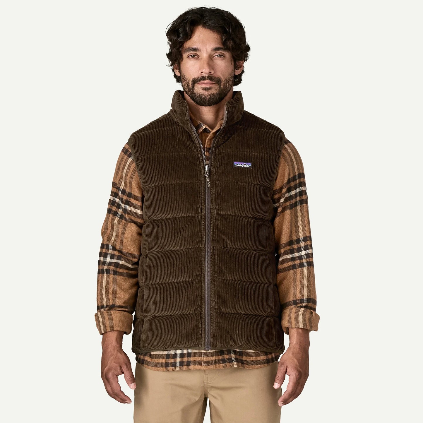 Reversible Cotton Down Vest - US 8332
