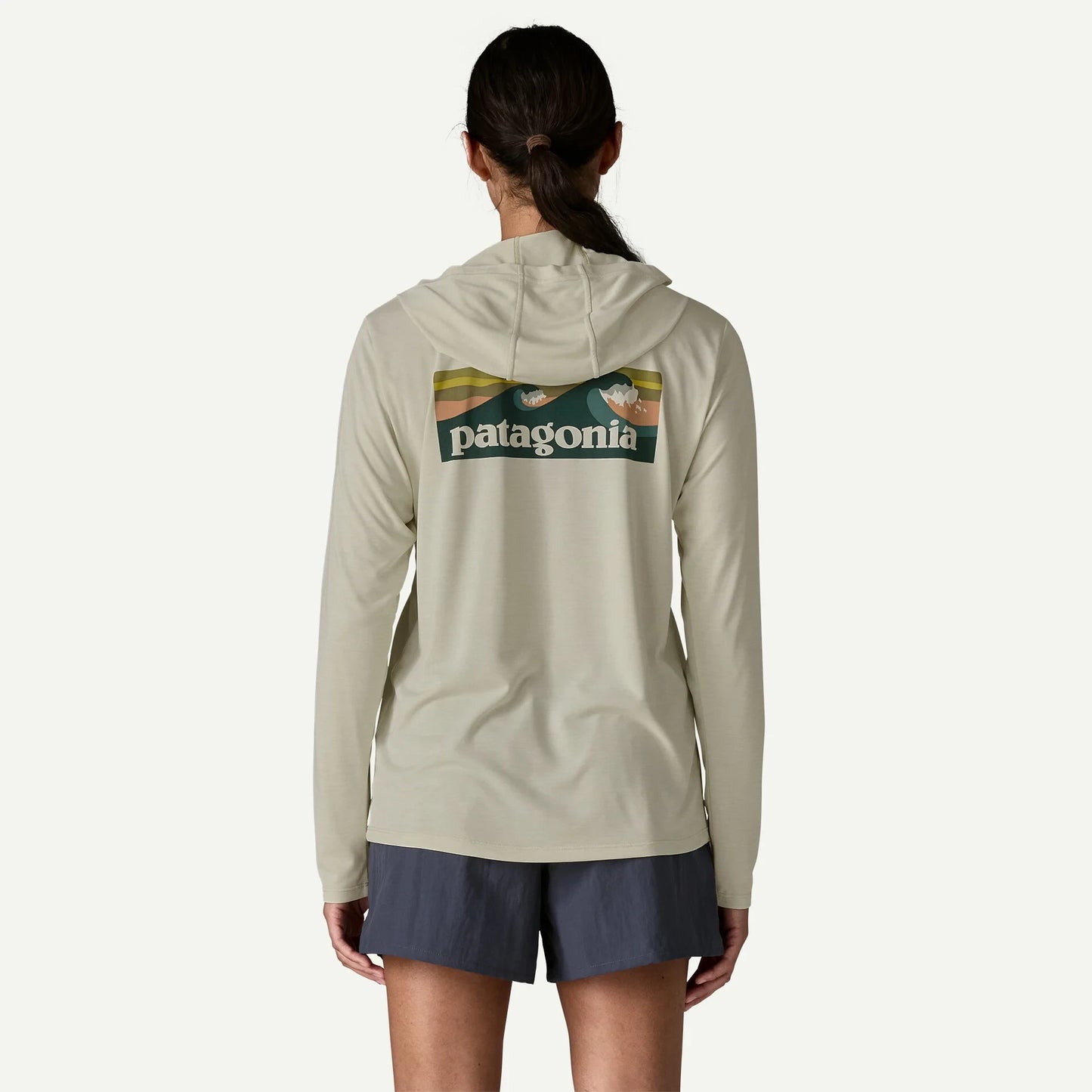 Women's Capilene® Cool Daily Hoody - Boardshort Logo - US 9796