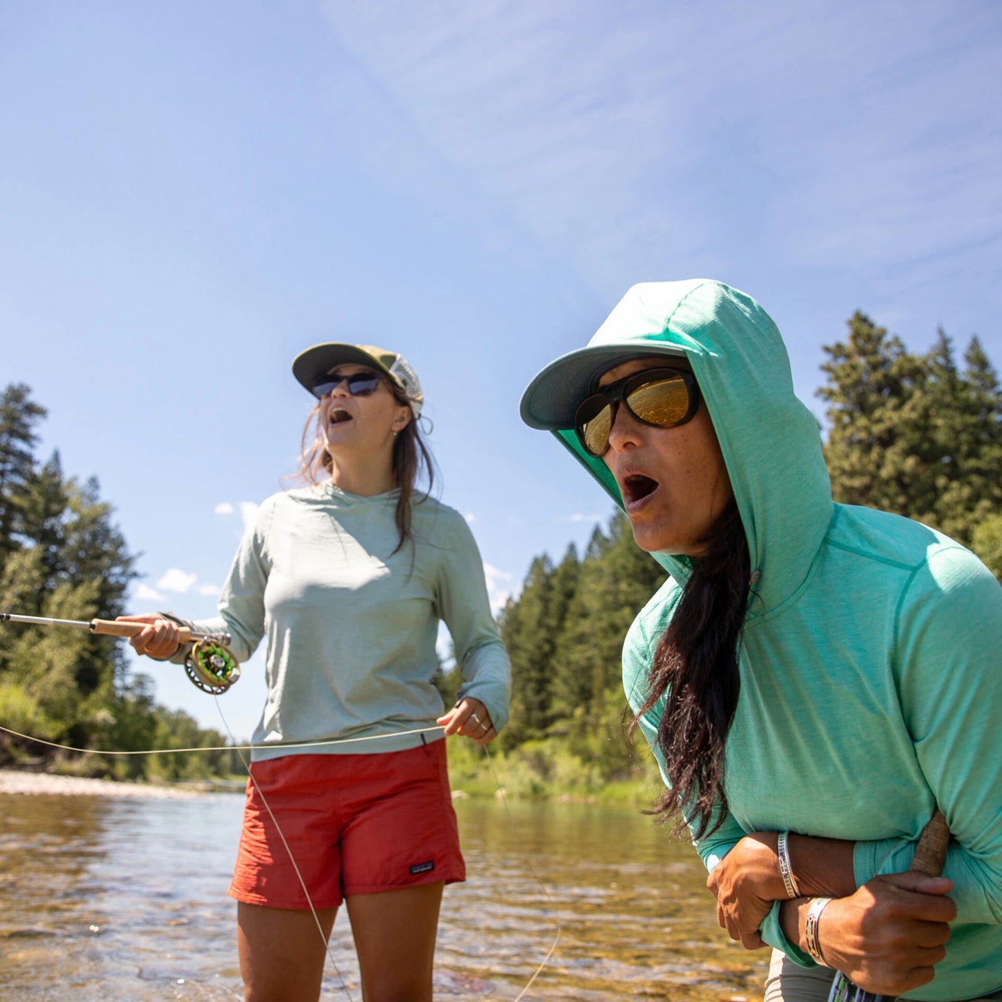 Women's Capilene® Cool Sun Hoody - Peak Visions - US 7464